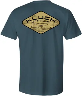 Kluch Men's Boynton Bite Indigo Short Sleeve T Shirt