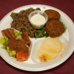 Vegan With Falafel