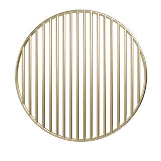 Dekoratives 3D-Element: Gitter