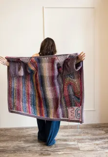 Interwoven Grid Coat No.01