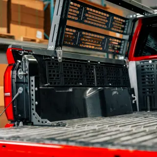Cali Raised 2024+ Toyota Tacoma Side Bed Molle System For - Driver / Passenger