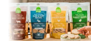 Open Farm Homestead Freeze Dried Raw Patties for Dogs