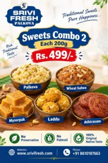5-in-1 Traditional Snack & Sweet Gift Box
