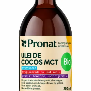 Ulei de Cocos MCT Ecologic 250ml PRONAT
