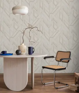 Luxury Blue Fabric Embossed 3D Embossed Wallpaper, Boho Non-Woven Wall Covering, 41.7"W x 614"H, Washable Removable for Living Room Bedroom Accent Wall