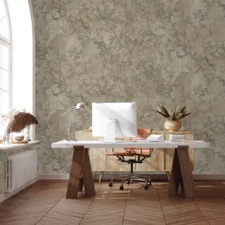 Luxury Blue Fabric Stone Textured Wallpaper, Boho Non-Woven Wall Covering, 41.7"W x 614"H, Washable Removable for Living Room Bedroom Accent Wall