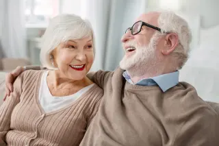 Bigstock elderly couple cheerful elder