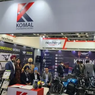 Ev india komal booth