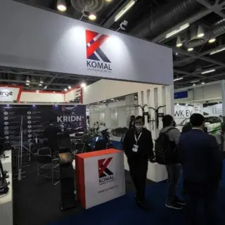 Ev india komal stall