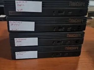 1vnt Mini Pc Lenovo ThinkCentre M70q i5-10400T 8GB 256GB SSD HDMI, Display port 2vnt, Com Port, Wifi