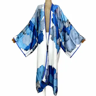Blue Paradise Kimono