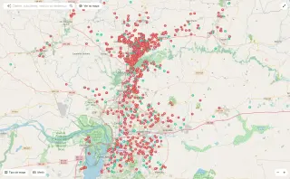 Getrak map