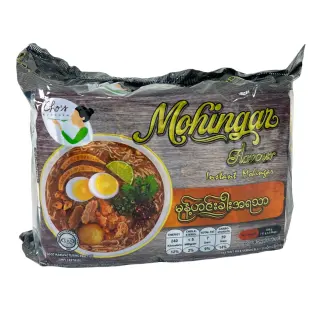 Cho's Instant Rice Vermicelli Mohingar (Cho အသင့် စား မုန့် ဟင်း ခါး) 61g x 5 packs x 6 bags