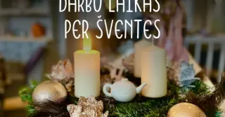 Vištapuode darbo laikas per šventes