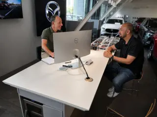 Kundmöte hos Karmauto