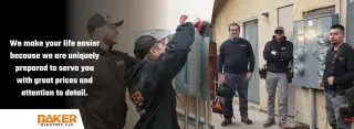 We make your life easier because we are uniquely prepared to serve you with great electric work prices and attention to detail.