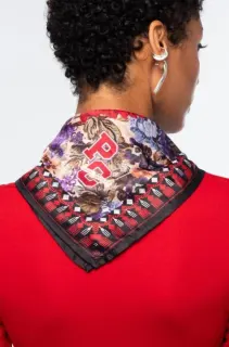 Tapestry scarf PEACE & CHAOS