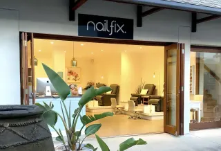 Nailfix nail salon interior, Bundall Gold Coast