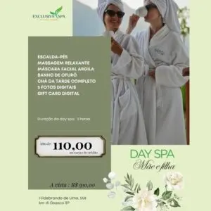 DAY SPA MÃE E FILHA ADULTA