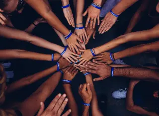 Charity volunteer