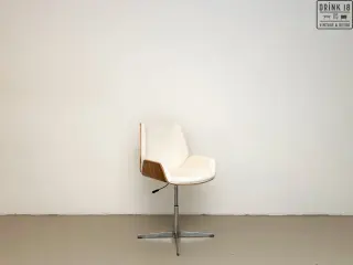 Vintage - Bureaustoel (off-white bouclé)