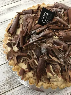 Chocolate Cream Pie ( 9" Family Size )