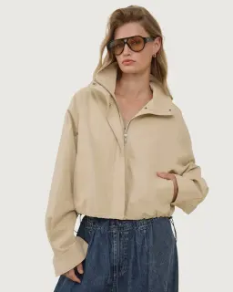 DELEON FUNNEL NECK JACKET
