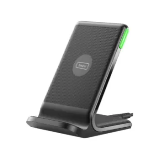 INIU 15W Fast Wireless Charger with Adaptive Light, Qi-Certified for iPhone 15 14 13 12 Pro XS 8 Plus and Samsung Galaxy S23 S22 S21 Note 20