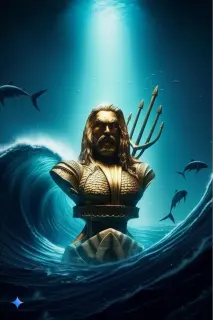 Aquaman Büst Figürü 20 Cm Detaylı Koleksiyonluk Heykel Dc Evreni