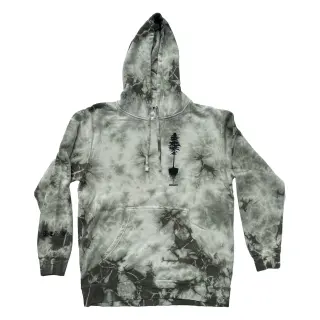 The Grafted Redwood Tie Dye Hoodie — ENGRAFFT