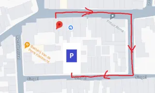 Plan nieuwe ingang