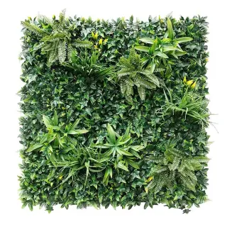Emerald Haven – Artificial Green Wall Vertical Garden 1m x 1m UV Resistant