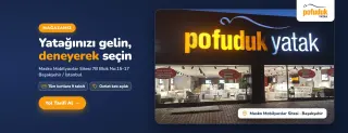 Pofuduk Yatak Başakşehir mağazası — Masko Mobilyacılar Sitesi 7B Blok No:15-17