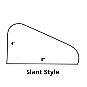 CurbMaster slant style curbing shape example