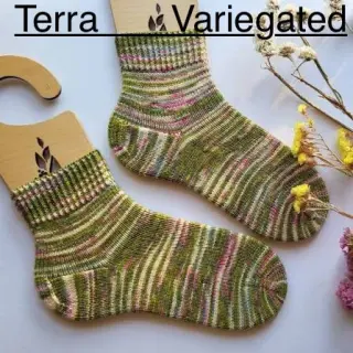 Symfonie Terra Variegated (Sock Yarn-Fingering) (Merino and Polyamide)