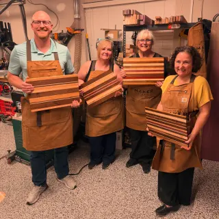 Another amazing intro to woodworking class at Las Vegas Maker Studio in Las Vegas NV! 🪵🪚🎰