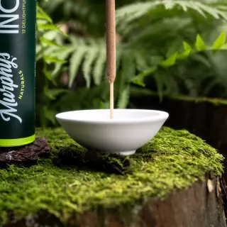 Stoneware Incense Holder