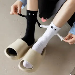 Medias con manitos imantadas - Rango talla 35-39 - Negro / 35-39