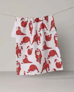 Stretchy Santy Tea Towel H26