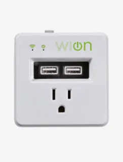 Woods WiOn 15 amps Receptacle and USB Charger