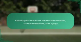 Featured basketballplatz in nordkorea barrierefreiheitsstandards sicherheitsmassnahmen notausgange