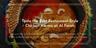 Taste the Best Restaurant-Style Chicken Korma at Al Farah