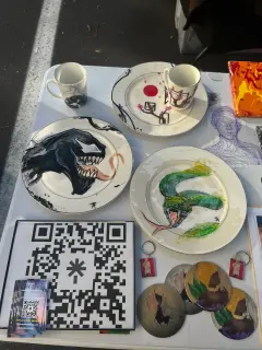 Custom plate set
