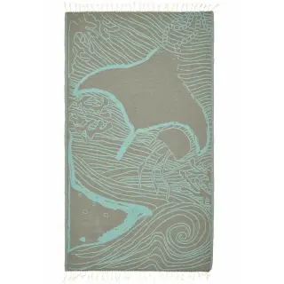 Beach & Bath-Stingray-Jacquard Weave (Handloomed)
