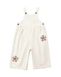 WIDE LEG OVERALL DAISY PATCHES