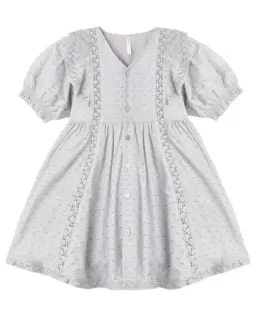 LANA DRESS DUSTY BLUE