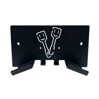 Rotisseriehouder voor aan de wand