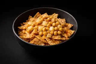 Step 2: Potato and chickpea