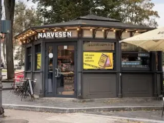 Reklama Narvesen parduotuvėse