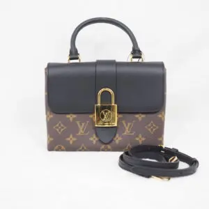 Louis Vuitton Locky BB 黑色拼老花 2way